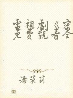 电视剧《密战》免费观看全集封面