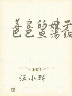 善良的嫂子中字巴巴鱼汤饭惹人
