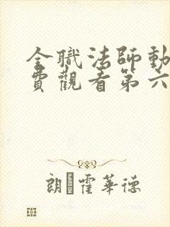 全职法师动漫免费观看第六季