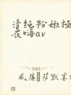 清纯粉嫩极品夜夜嗨av封面