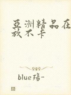 亚洲精品在线播放不卡
