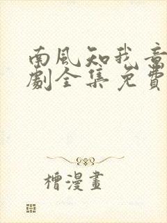 南风知我意电视剧全集免费封面