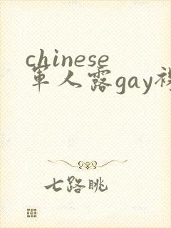 chinese军人露gay裸体网站
