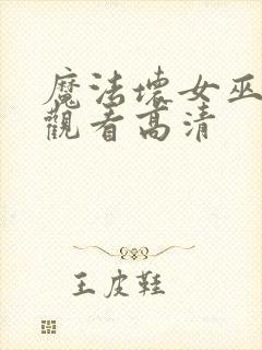 魔法坏女巫免费观看高清