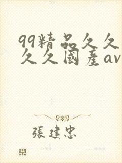 99精品久久久久久国产av