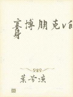 赛博朋克v的出身封面