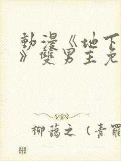 动漫《地下偶像》双男主免费观看封面