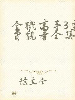 全职高手3季免费观看全集动漫封面