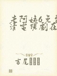 老阿姨6免费高清电视剧在线封面