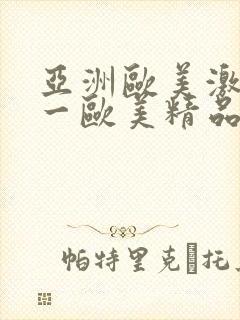 亚洲欧美激情第一欧美精品