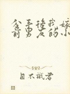 分手后我嫁给了前男友的小叔txt