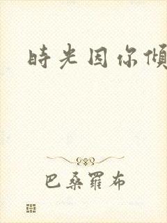 时光因你倾城封面