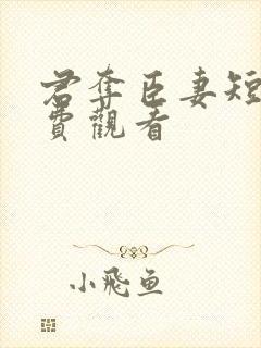 君夺臣妻短剧免费观看封面
