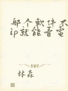 哪个软件不要vip就能看电视剧