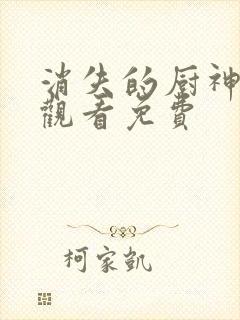 消失的厨神在线观看免费封面