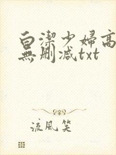 白洁少妇高校长无删减txt