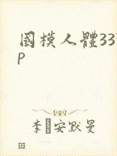 国模人体337p封面