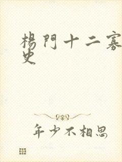 杨门十二寡妇艳史封面