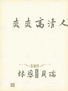 爽爽高清人妻