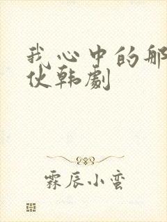 我心中的那个家伙韩剧