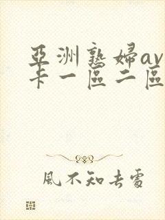 亚洲熟妇av不卡一区二区三区封面