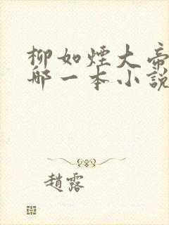 柳如烟大帝出自哪一本小说