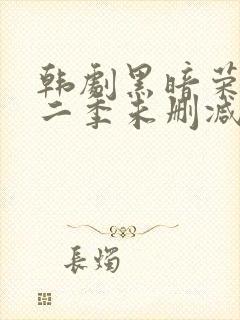 韩剧黑暗荣耀第二季未删减版封面