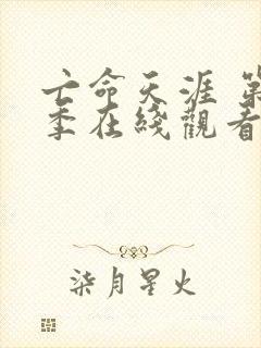 亡命天涯 第3季在线观看全集免费播放封面