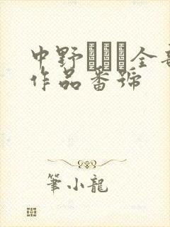 中野ありさ全部作品番号封面