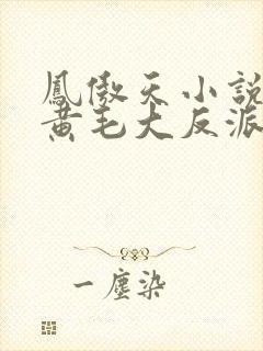 凤傲天小说里的黄毛大反派也想要幸福小说
