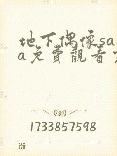 地下偶像sana免费观看完整版封面