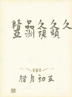 精品久久久久久亚洲视频