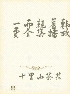 一面亲着韩剧免费全集播放封面