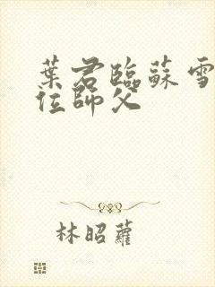 叶君临苏雪儿九位师父