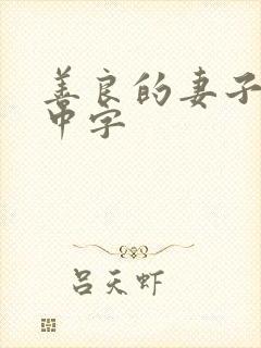 善良的妻子朋友中字