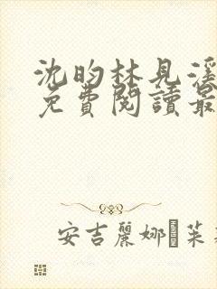 沈昀林见溪全文免费阅读最新章节列