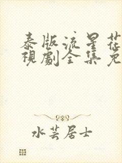 泰版流星花园电视剧全集免费观看封面