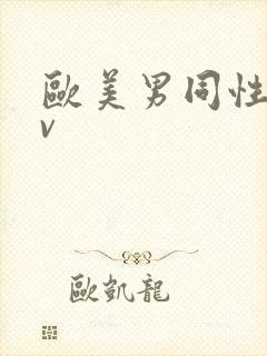 欧美男同性恋gv封面