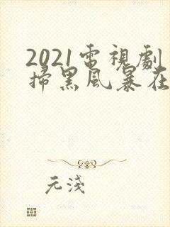 2021电视剧扫黑风暴在线观看25集