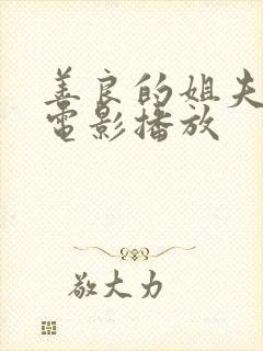 善良的姐夫在线电影播放封面