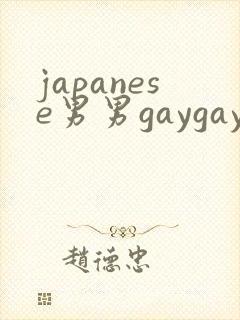 japanese男男gaygay呻吟