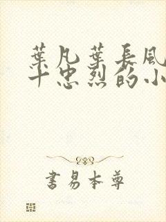 叶凡叶长风一门十忠烈的小说名字