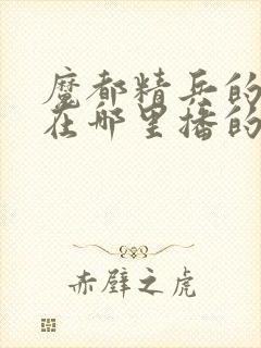 魔都精兵的奴隶在哪里播的