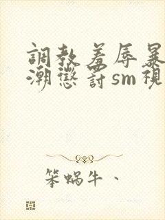 调教羞辱暴露高潮惩罚sm视频封面