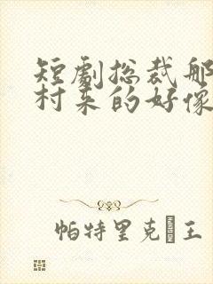 短剧总裁那个农村来的好像是您夫人