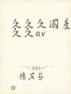 久久久国产精品久久av