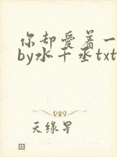 你却爱着一个他by水千丞txt