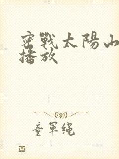 密战太阳山全集播放