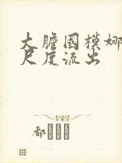 大胆国模娜娜大尺度流出封面