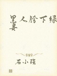 黑人胯下绿帽人妻封面